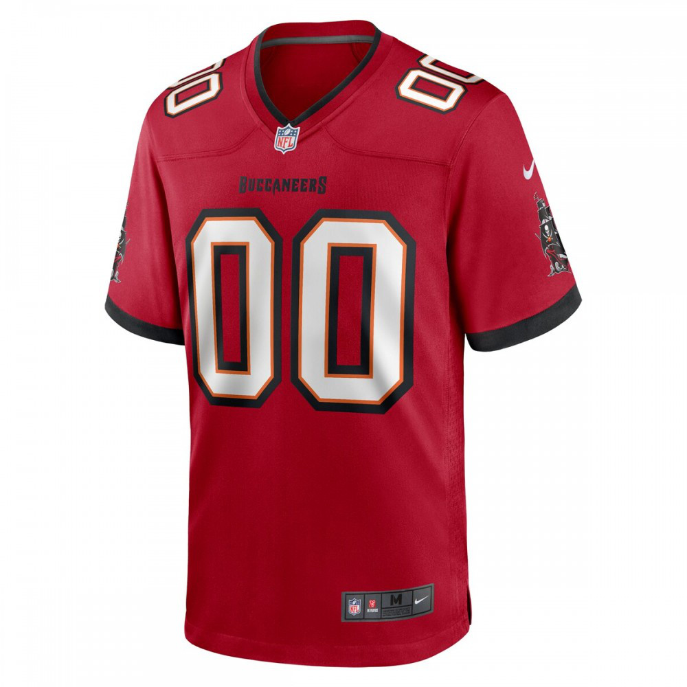 Nike Tampa Bay Buccaneers Custom Game Jersey - Red-GridironStore